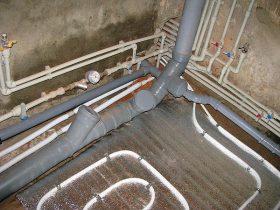 Монтаж канализационных труб в Дербенте