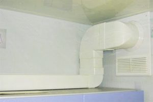 Установка воздуховода для кухонной вытяжки в Дербенте